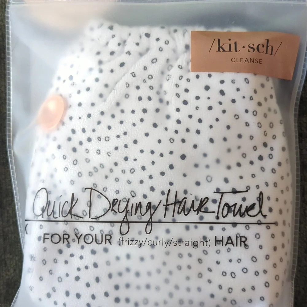 🆕 Kitsch Wet Hair Set / Quick Drying Towel & Scrunchie Set